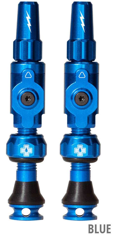 Válvulas tubeless Muc off Big bore hybrid azul VF/VA