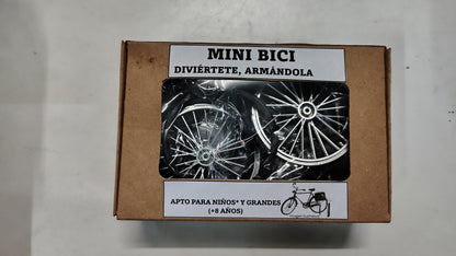 Bici estilo clásica a escala armable toy / juguete para exhibición