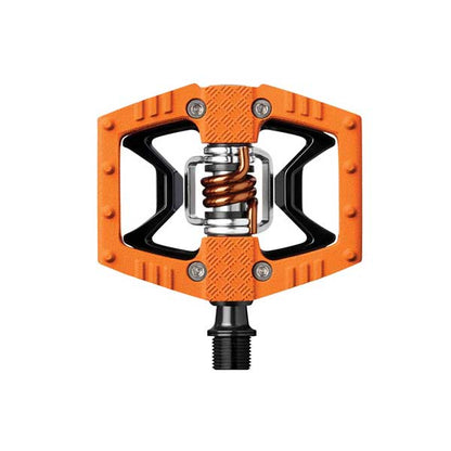Pedales double shot 2 Crankbrothers  naranja