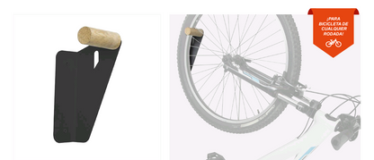 Rack de pared para bici Bike IT