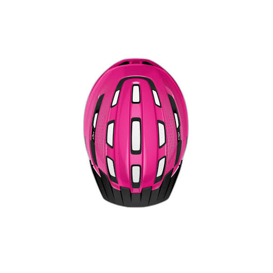 Casco MET Downtown rosa metálico
