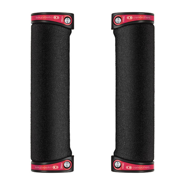 Puños crankbrothers abrazadera roja