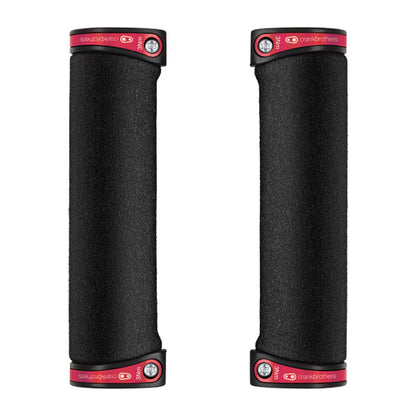 Puños crankbrothers abrazadera roja