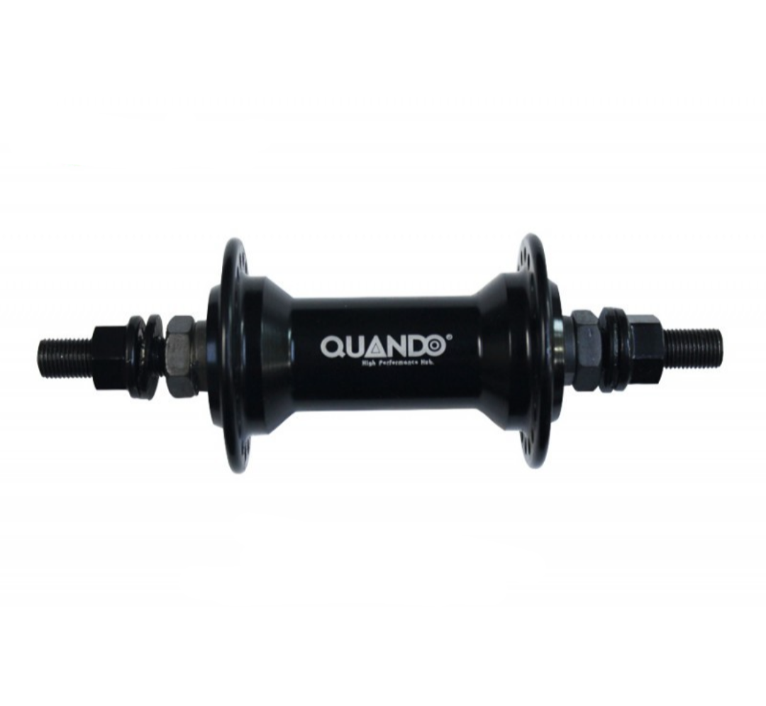 Maza delantera  BMX eje 14 36H Quando negra