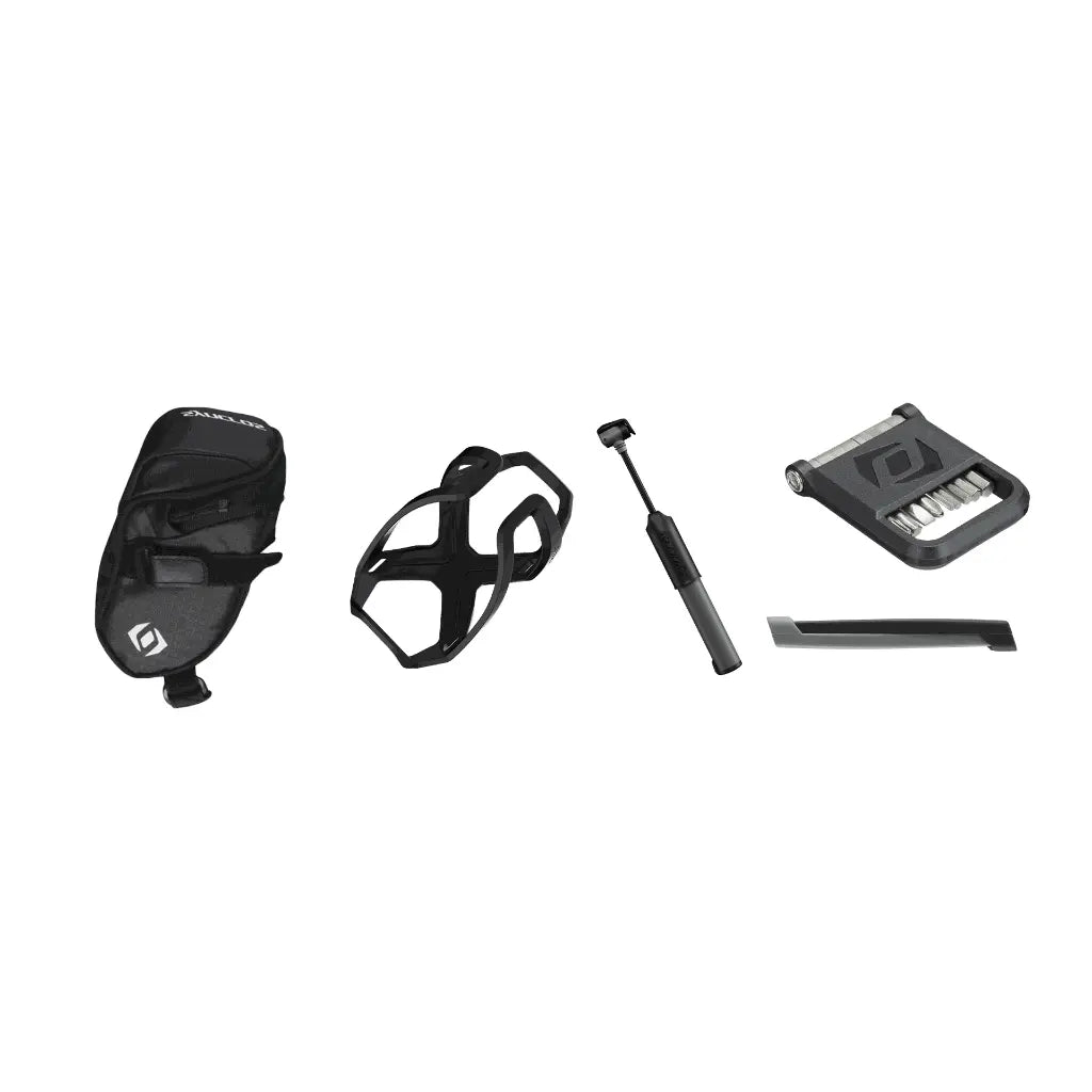 Kit de accesorios, herramientas SYNCROS MTB 22 bolsa, multiherramienta, porfa ánfora y bomba