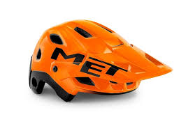 Casco MET Parachute full face desmontable 2 en 1 naranja