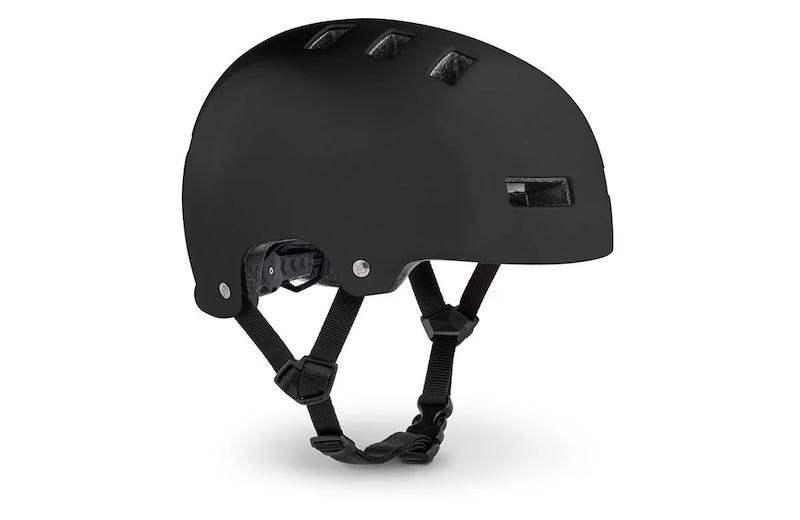 Casco MET Bluegrass superbold negro mate