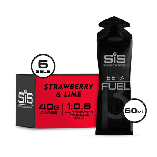 Gel SIS Beta Fuel sabor fresa y limón  60ml