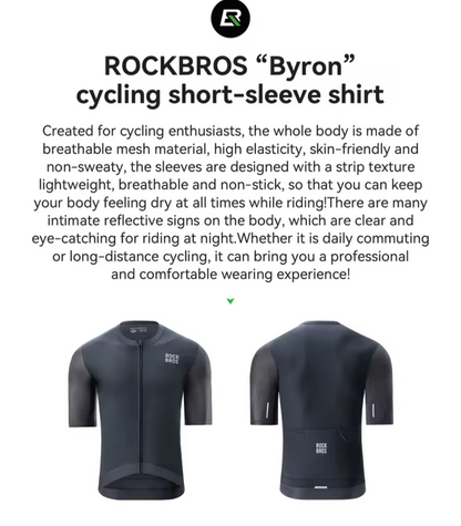Jersey manga corta deportivo marca RockBros