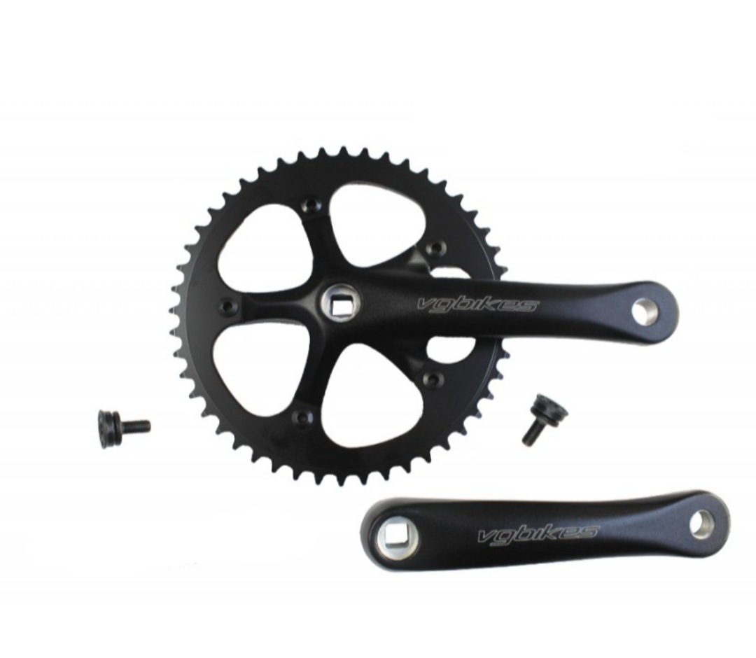 Multiplicación Monoplato eje cuadrado 48T vg para bicis sin cambios