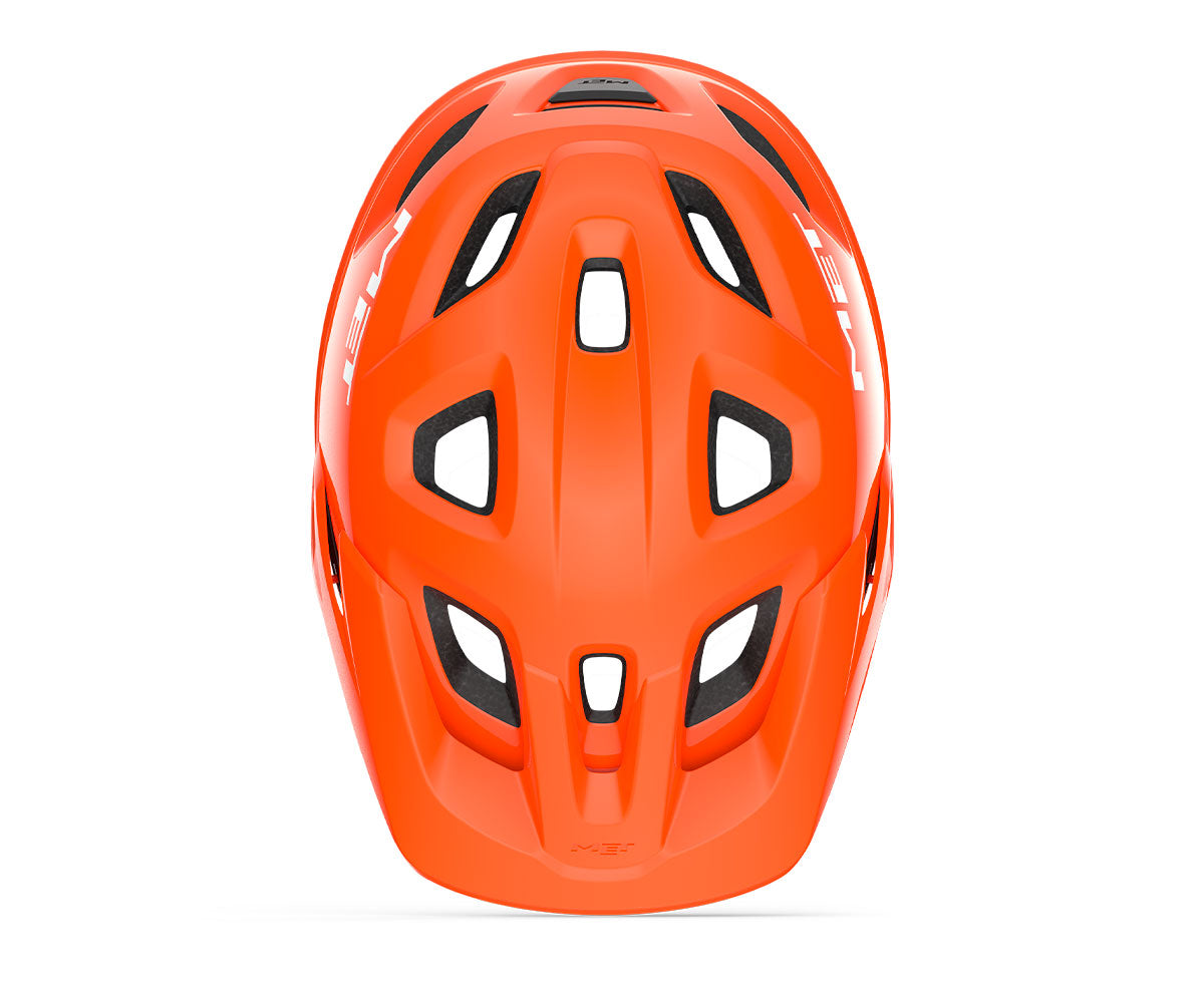 Casco MET Eldar juvenil/infantil naranja