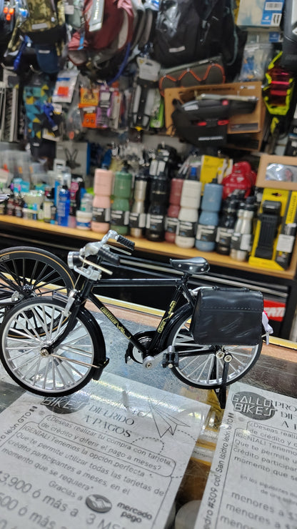 Bici estilo clásica a escala armable toy / juguete para exhibición