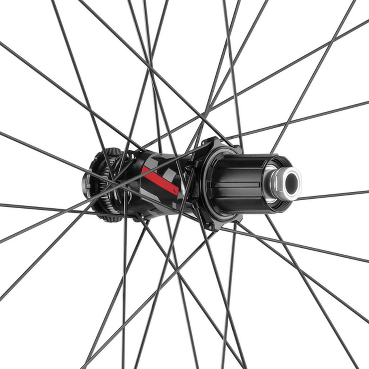 Par de rines fulcrum de aluminio  R-29 red metal 5 boost Shimano HG