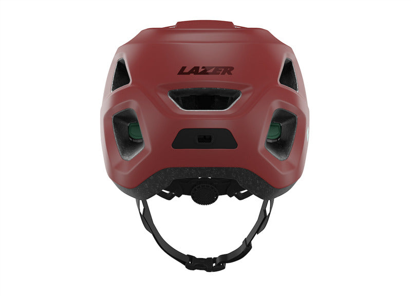 Casco LAZER KC Lupo rojo mate