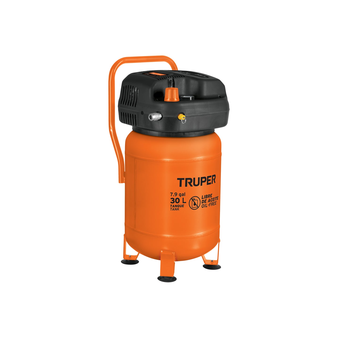 TRUPER Compresor libre de aceite 30L 3HP vertical 127V