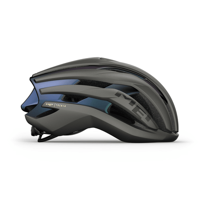 Casco MET trenta MIPS gris con tornasol