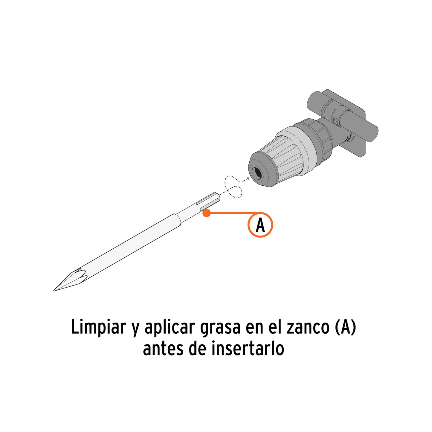 TRUPER Juego de 15 brocas y cinceles SDS Plus en estuche