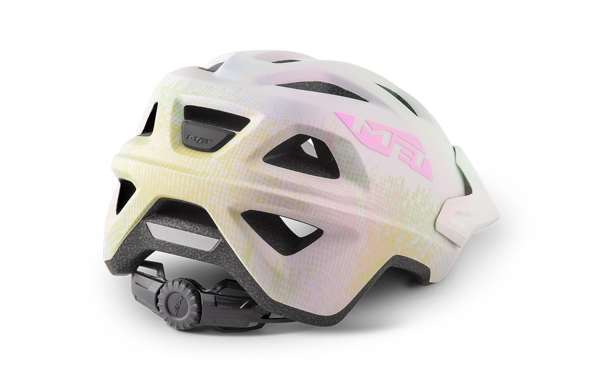 Casco MET Eldar juvenil/infantil blanco