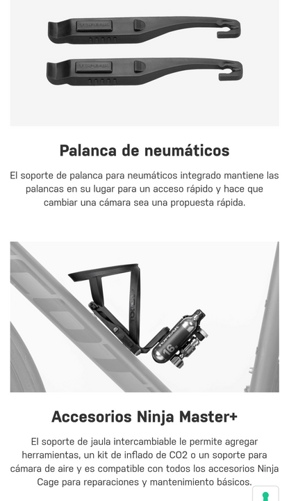 Porta ánfora Topeak ninja Master + X1