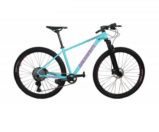 Bicicleta r29 1x12 MTB climber green plus azul