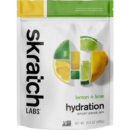 Skratch labs hidratación diluible en agua 440gr sabor lima limón