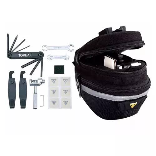 Kit de bolsa con multiherramienta TOPEAK survival tool wedgebpack II