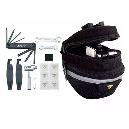 Kit de bolsa con multiherramienta TOPEAK survival tool wedgebpack II