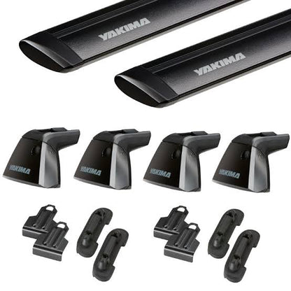 Base de toldo YAKIMA 4 bases y 2 barras (avanza 2016-2024 toldo liso) plata