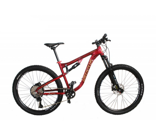 Bicicleta r29 doble suspensión 1x12 deore green plus