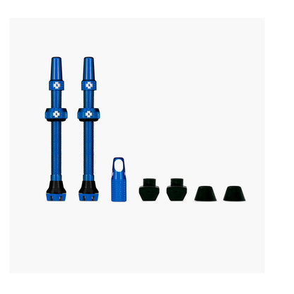 Válvulas tubeless Muc off azul