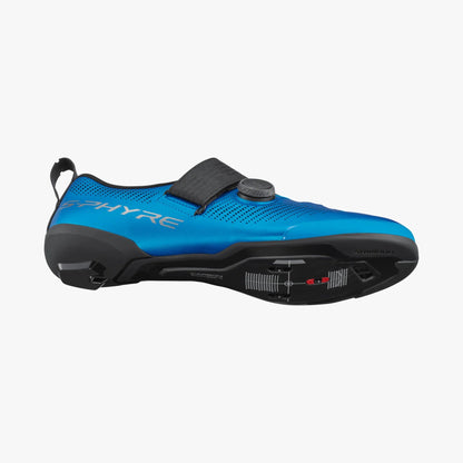 Zapatilla shimano ruta triatlón TR903 azul