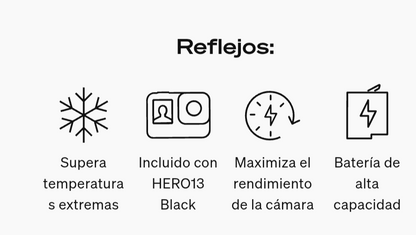 2 baterías GOPRO enduro recargables hero 13
