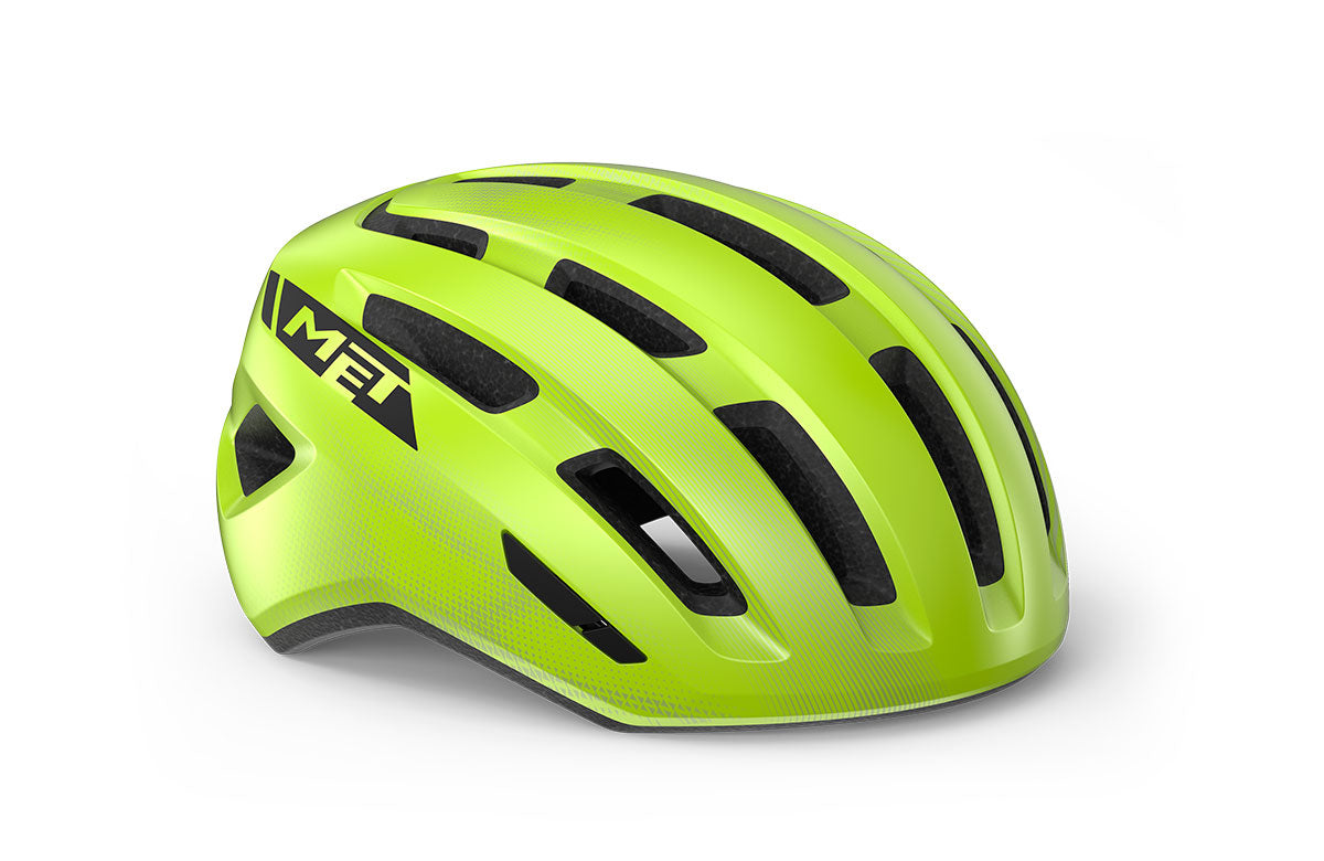Casco MET miles MIPS verde fluo