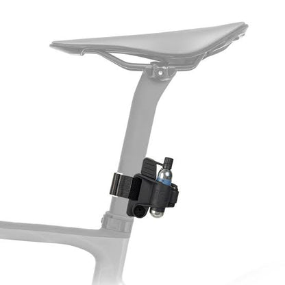 Kit topeak multi herramienta, parches tubeless y boquilla con tanque de CO2