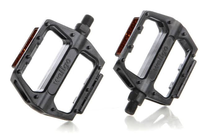 Pedales aluminio wellgo negro