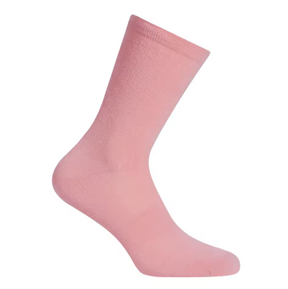 Calcetas para ciclismo rosa claro