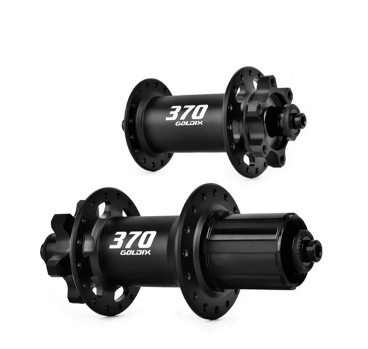 Par de mazas aluminio  QR 32h de 6t HG driver tronador