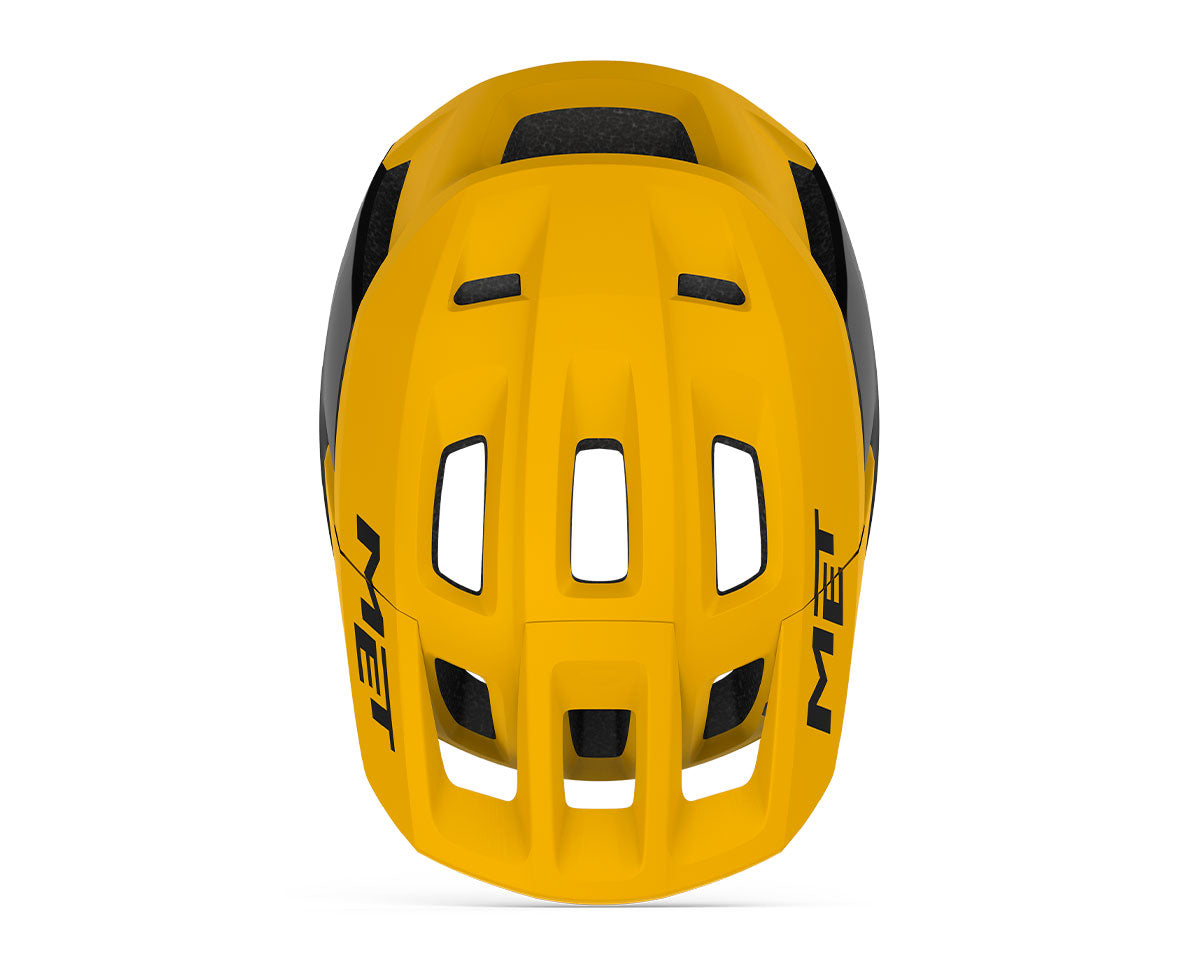 Casco MET TERRAE MIPS amarillo / negro