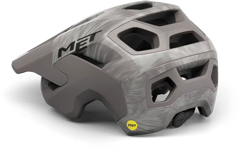 Casco MET TERRAE MIPS gris Fossil fern