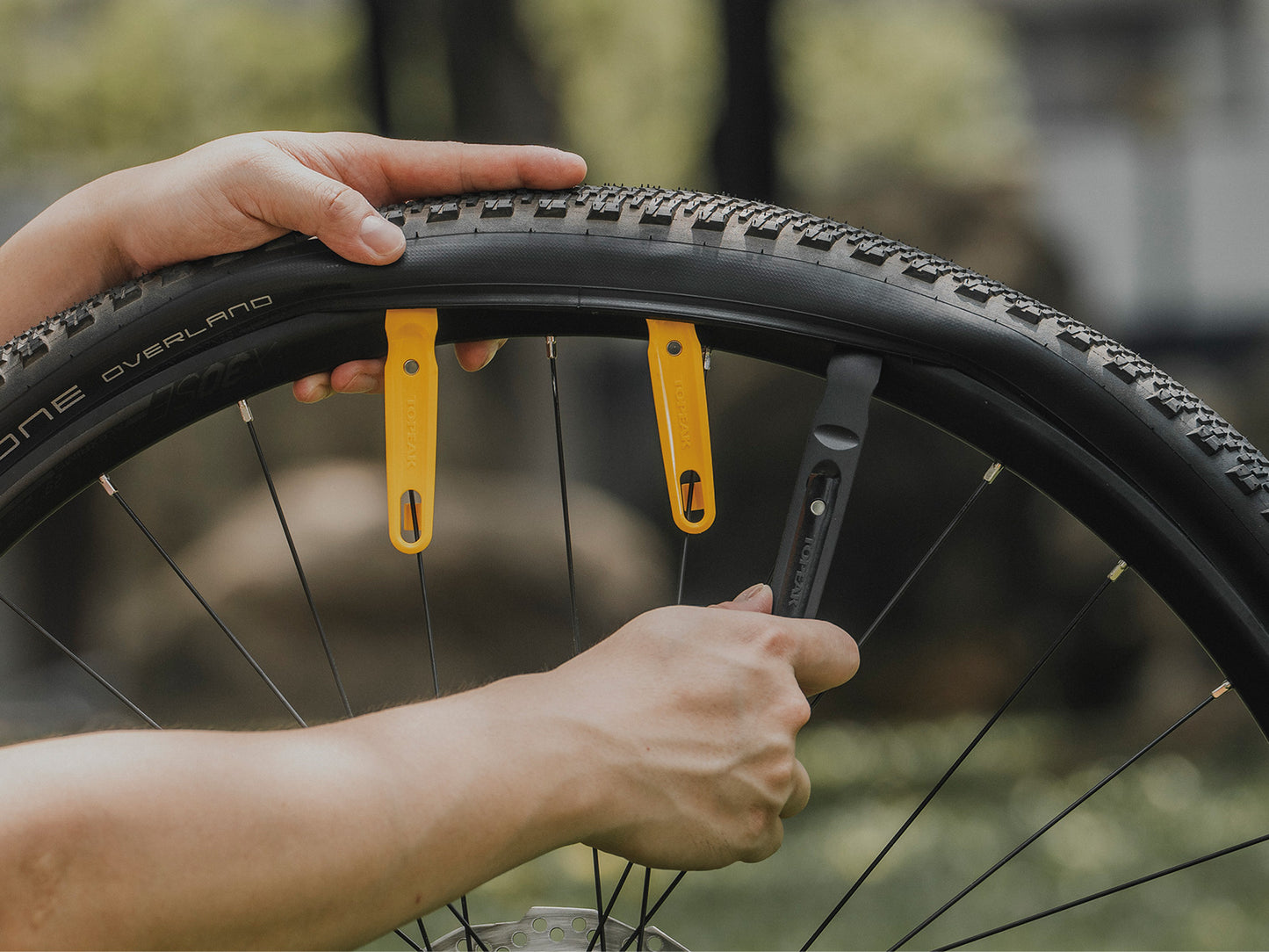 Desmontadores para llantas topeak shutle pro