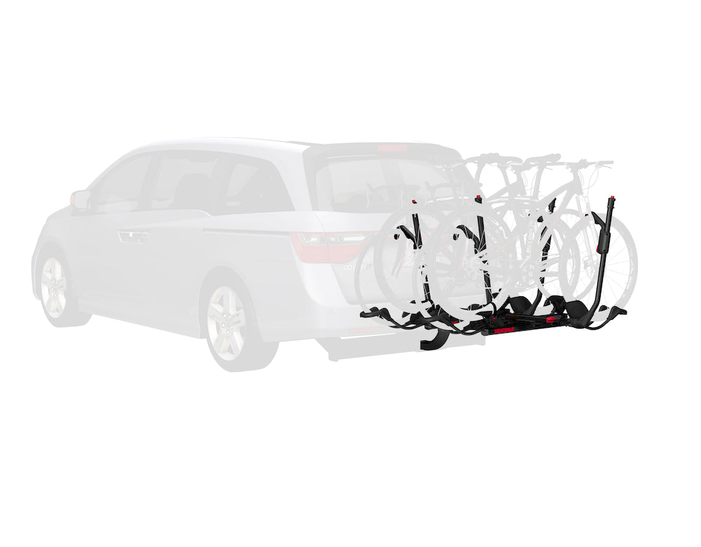 Extensión YAKIMA de porta bici tirón holdup + 2 bicis