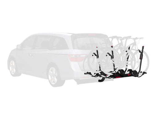 Extensión YAKIMA de porta bici tirón holdup + 2 bicis