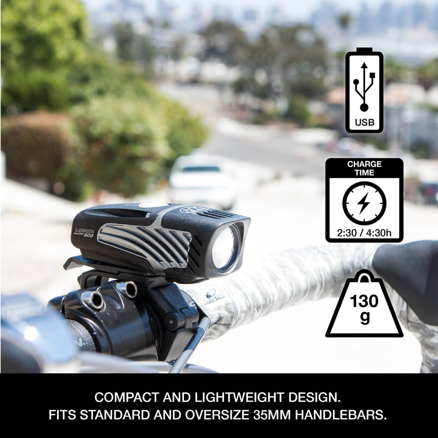 Luz delantera NiteRider Lumina micro 900
