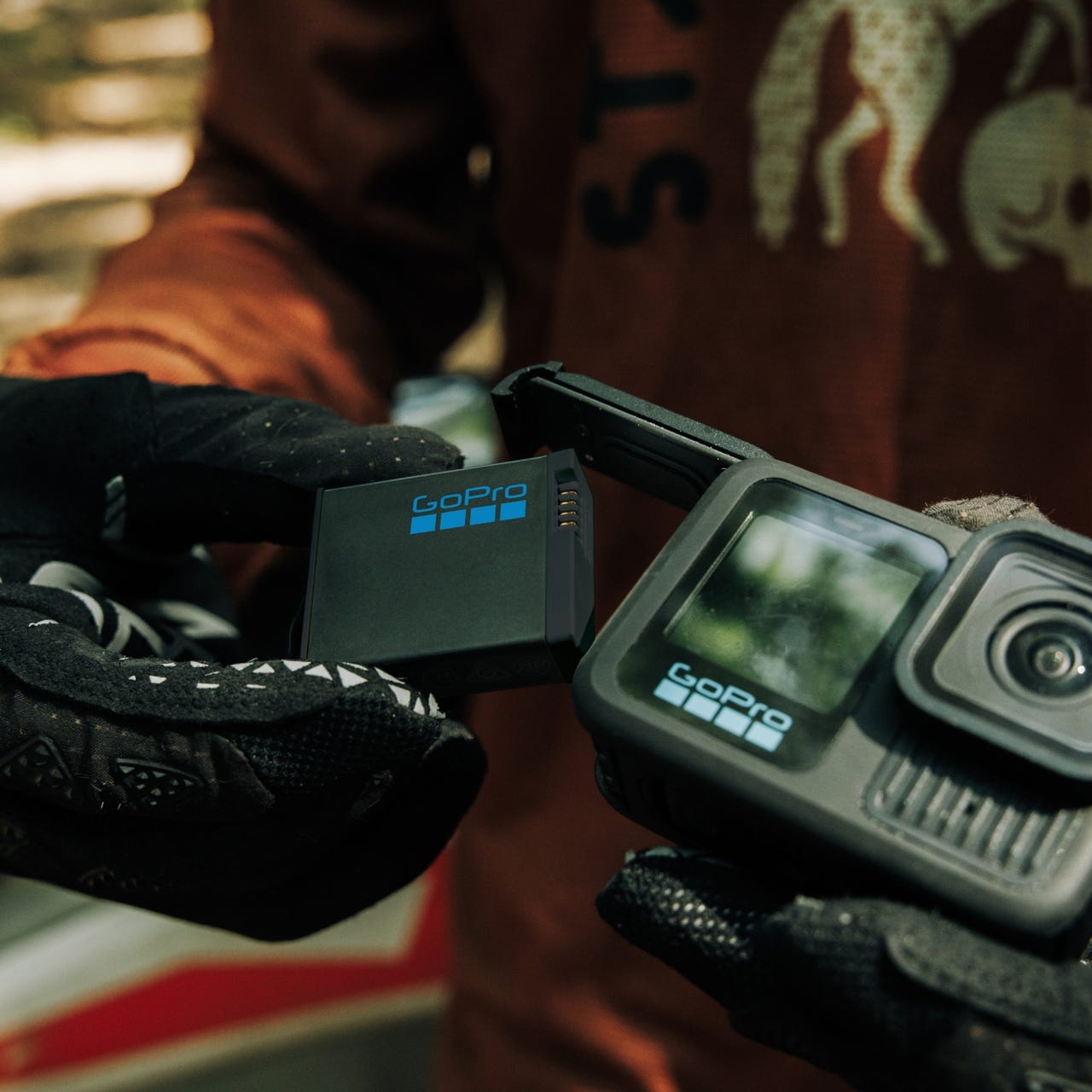 2 baterías GOPRO enduro recargables hero 13