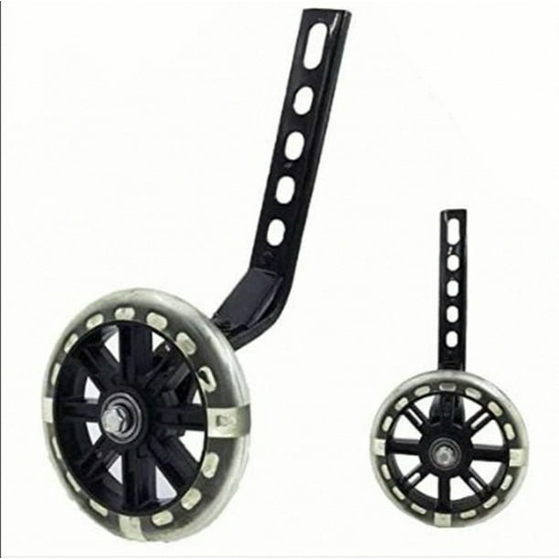 Llantitas de equilibrio laterales con luz  bici de rodado a 12/14/16/20