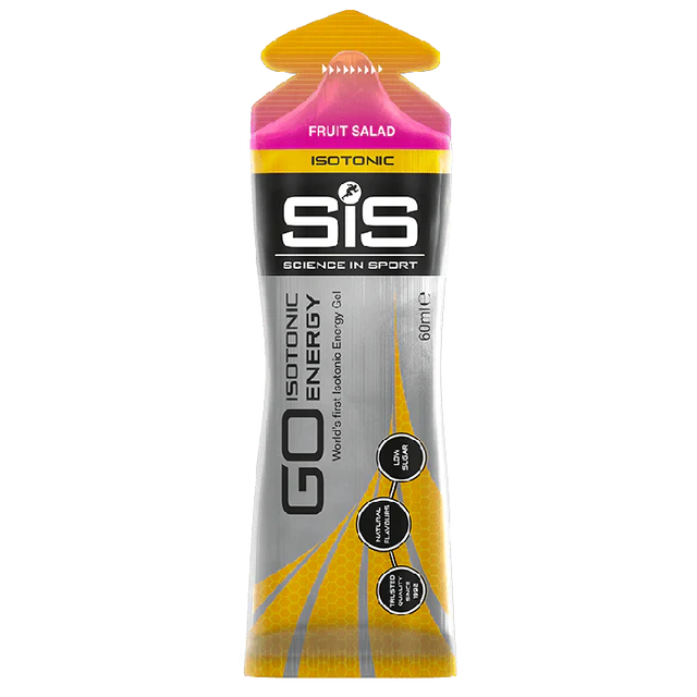 Gel SIS Go Energy gel sabor ensalada de fruta de 60ml
