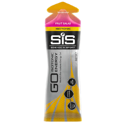 Gel SIS Go Energy gel sabor ensalada de fruta de 60ml