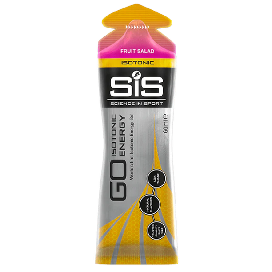 Gel SIS Go Energy gel sabor ensalada de fruta de 60ml