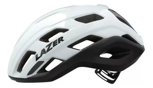 Casco Lazer Road strada kc blanco con negro