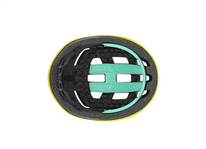 Casco Lazer TEMPO KC verde limon